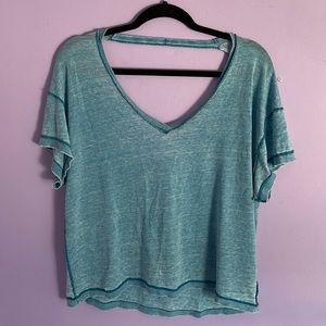 Free People Short Sleeve Top